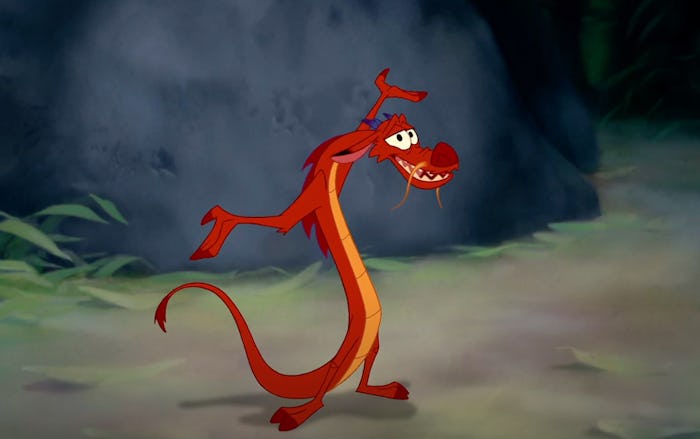 Disney's new live-action remake of 'Mulan' won't include her trusty sidekick, Mushu. 