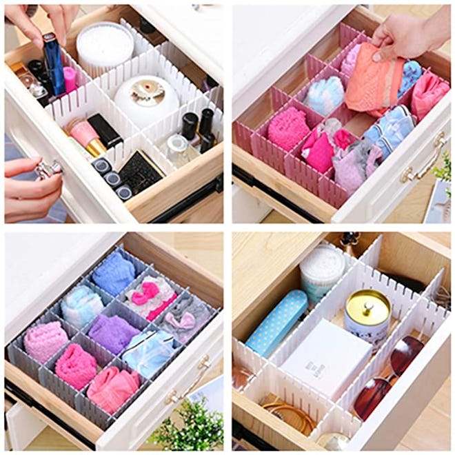 Flytianmy Adjusted Drawer Dividers