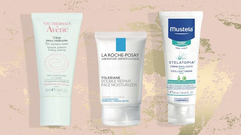 Three out of six best dermatologist-recommended face moisturizers for sensitive skin