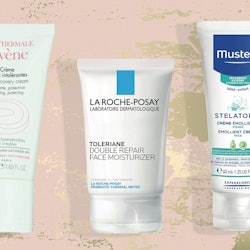 Three out of six best dermatologist-recommended face moisturizers for sensitive skin