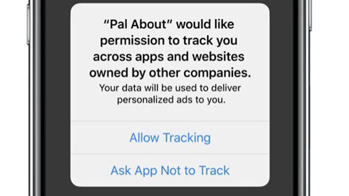 In iOS 14, Apple will require developers ask for permission to track users. 