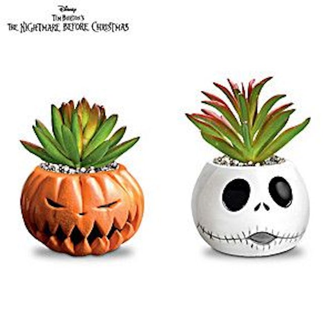 The Nightmare Before Christmas Succulents Collection, Issue One: The Pumpkin King and Jack Skellingt...