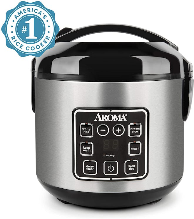 Aroma Housewares Digital Cool-Touch Rice Grain Cooker and Food Steamer