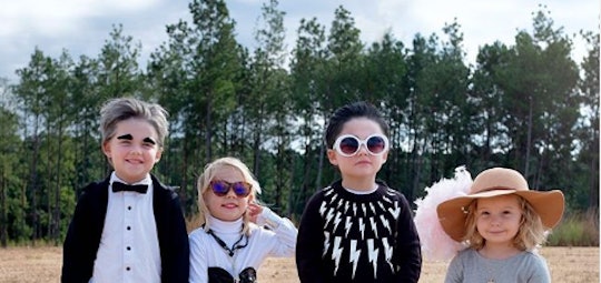 A mom dressed four kids up as the cast of 'Schitt's Creek.'