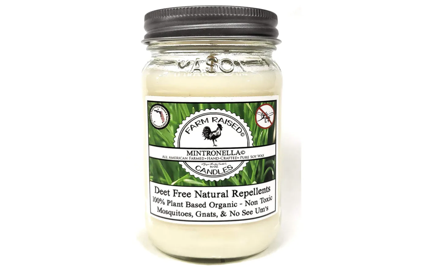 Farm Raised Candles Mintronella (16 Ounces)