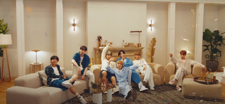 BTS perform on The Tonight Show Starring Jimmy Fallon.