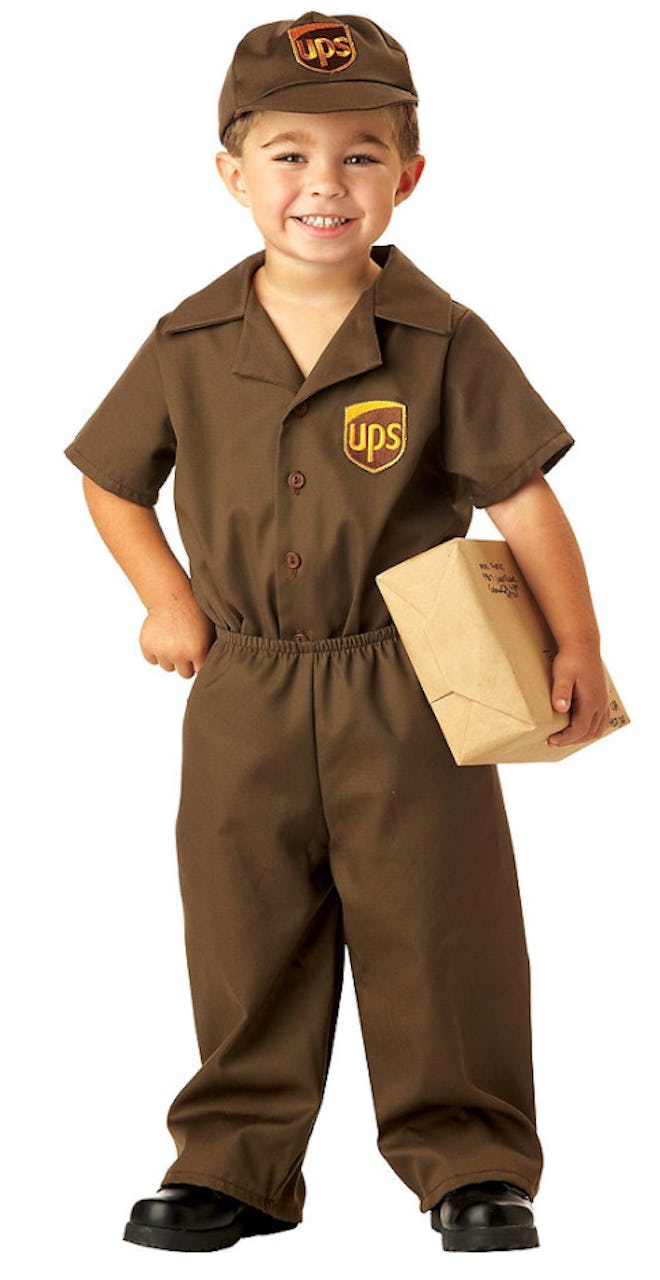 Toddler Boys UPS Driver Costume