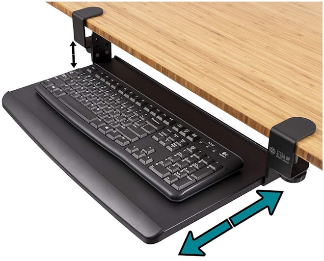 Stand Up Desk Store Retractable Keyboard Tray