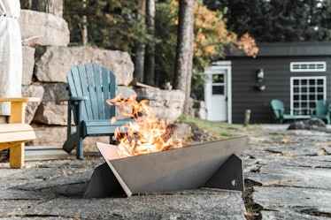 Large Hot Rolled Steel Fire Pit