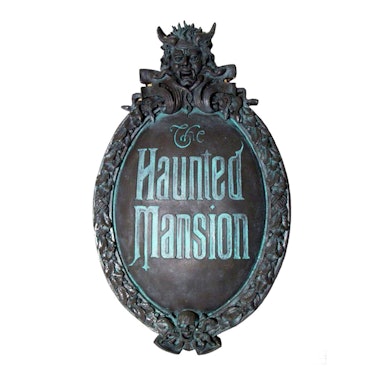 Haunted Mansion Mini Gate Plaque