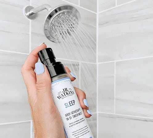 J.R. Watkins is one brand that has a nice array of in-shower products.