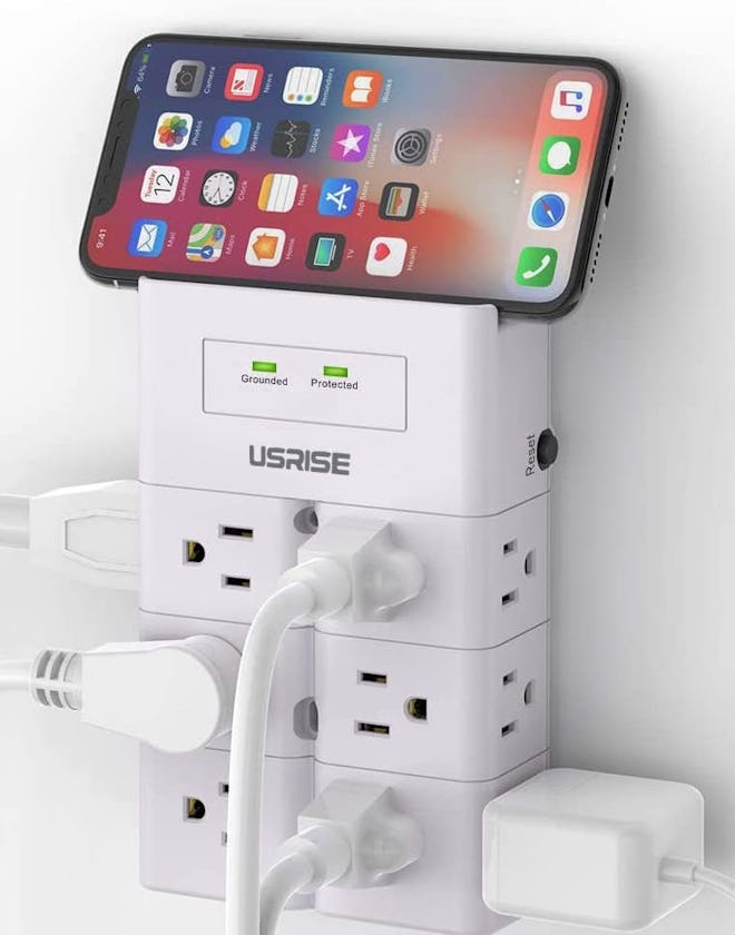 USRISE Multi-Plug Outlet Extender