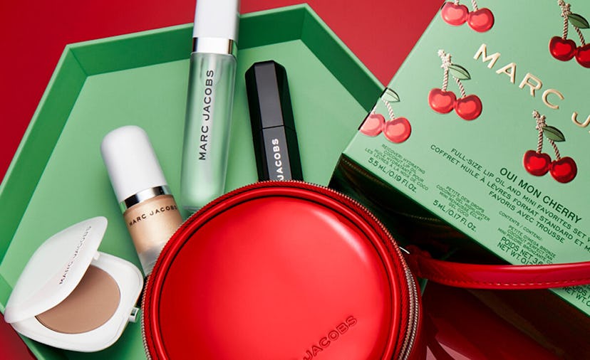 Oui Mon Cherry gift set from the Marc Jacobs Beauty Very Merry Cherry collection.