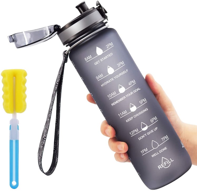 Favofit Water Bottle with Time Marker