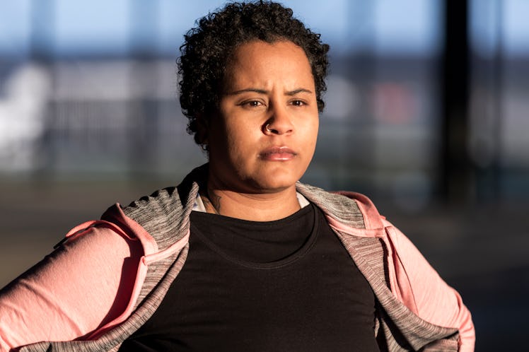 Young woman stressed