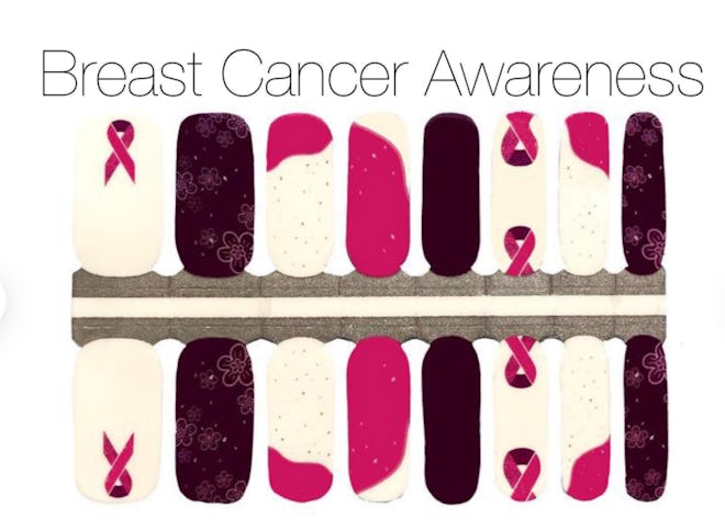ShopNailsOnTheGo Breast Cancer Awareness Nail Wraps