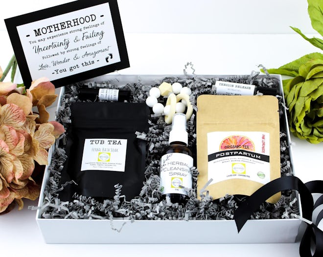 ElderNHoneyCoGifts Organic Postpartum Gift Basket