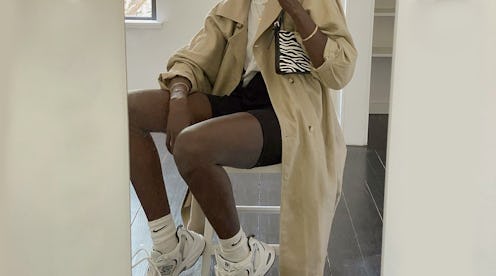 Sneakers and socks
