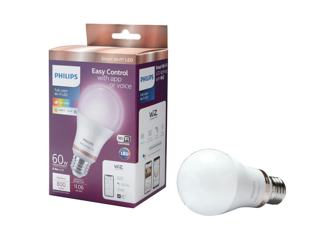 icraig smart led bulb google home