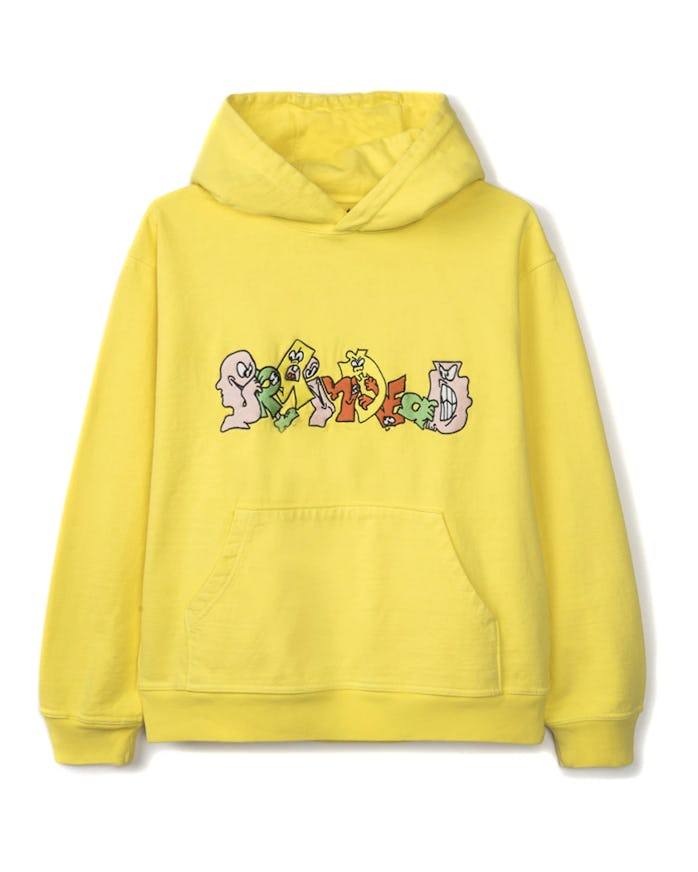 Brain Dead Embroidered Graffiti Hoodie