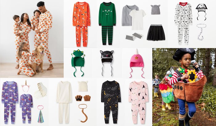 Hanna Andersson Halloween Collection with pajamas, costumes, accessories