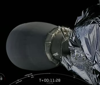 Starlink satellite.