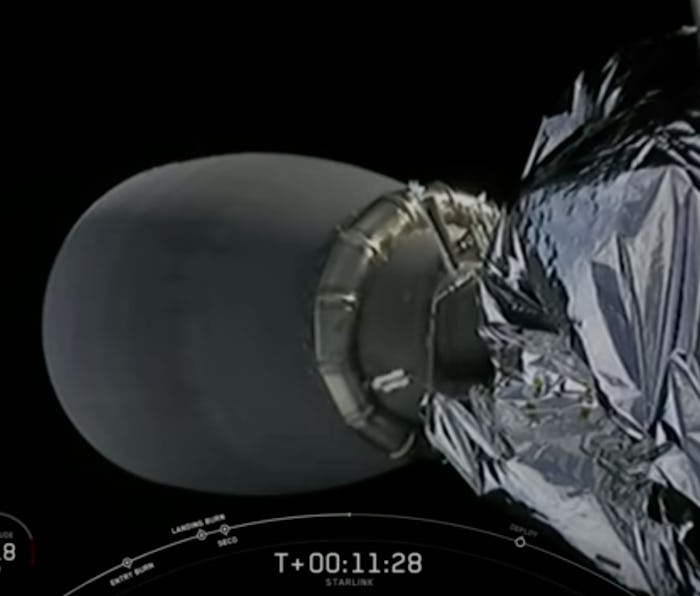 Starlink satellite.