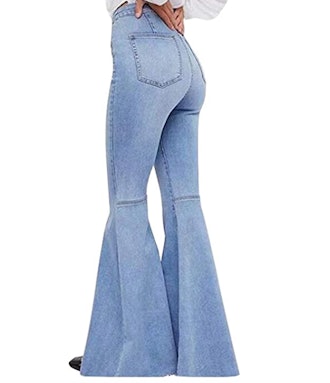 Bisual Stretch Bell Bottom Pants 