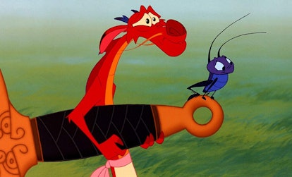 Mushu is not in the new 'Mulan' movie on Disney+.
