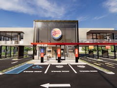 New Burger King post-COVID restaurant designs will have pick-up lockers