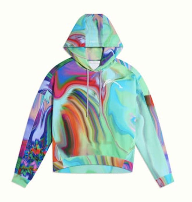 OVERSIZED PRINTED HOODIE