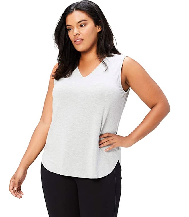 Daily Ritual Women's Plus Size Jersey V-Neck Tank Top