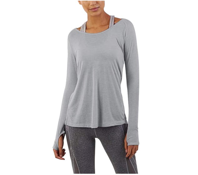 Bestisun Long Sleeve Workout Shirt