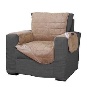 Serta Quilted Electric Warming Furniture Protector