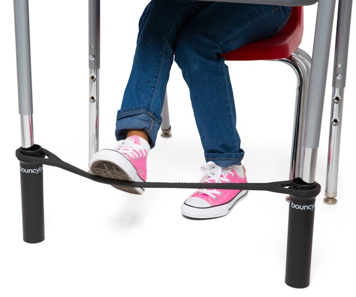 Help your kids focus on their school work with these bouncy chair bands that get their wiggles out.