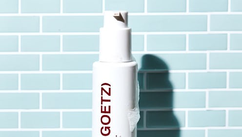 MALIN+GOETZ's Detox Scalp Mask in bottle, texture shot.