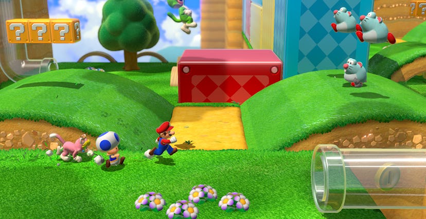 Nintendo Switch Super Mario 3D World.