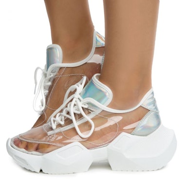 Yoki Shoes Nessa-01 Clear Sneakers