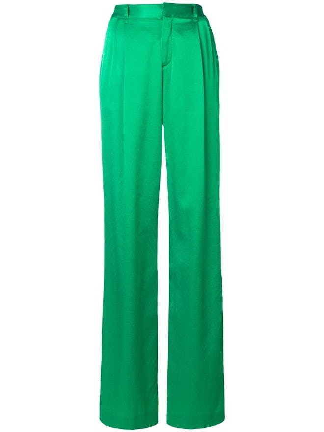 Satin Palazzo Pants