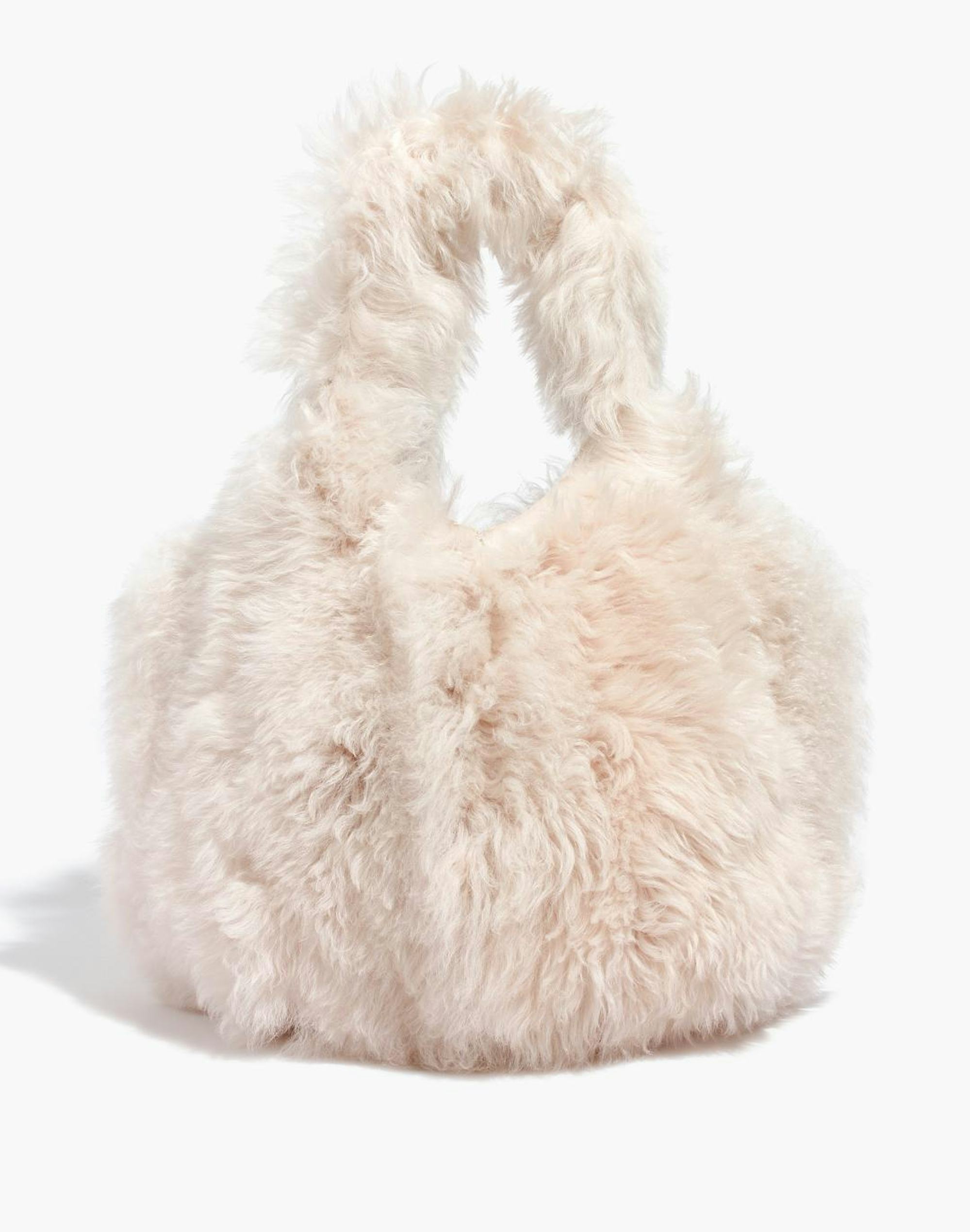 Shop Fuzzy Faux Fur And Shearling Handbags For Fall 2020