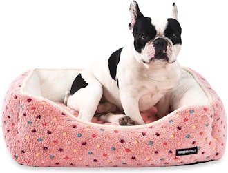 AmazonBasics Cuddler Bolster Pet Bed