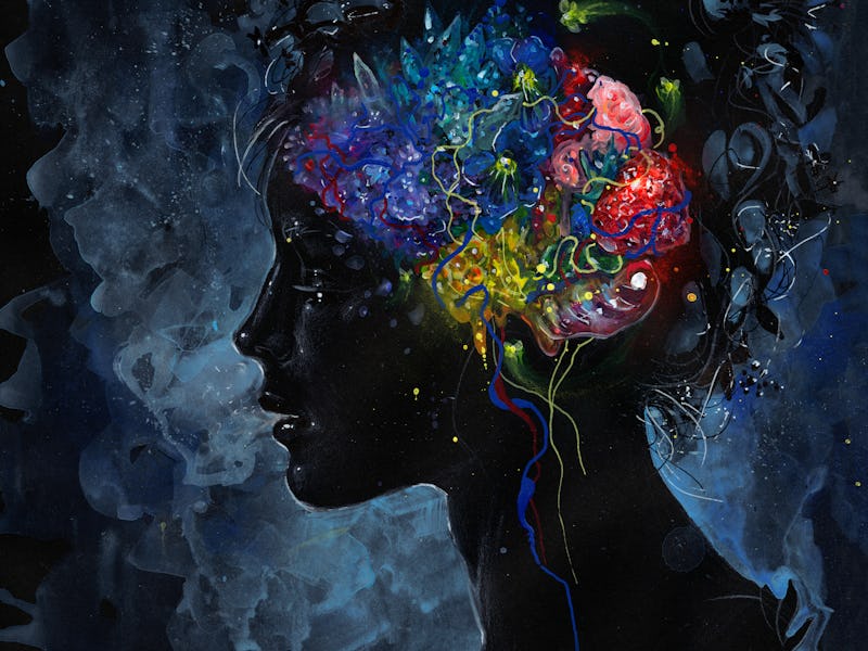 Psychedelic brain.