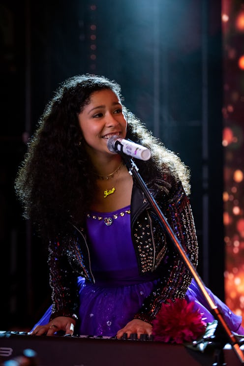 Madison Reyes, who plays Julie on Julie and the Phantoms via the Netflix press site