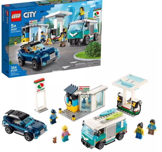 LEGO City Service Station Building Set