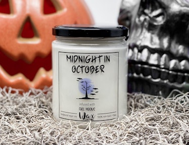 Midnight in October Halloween Candles