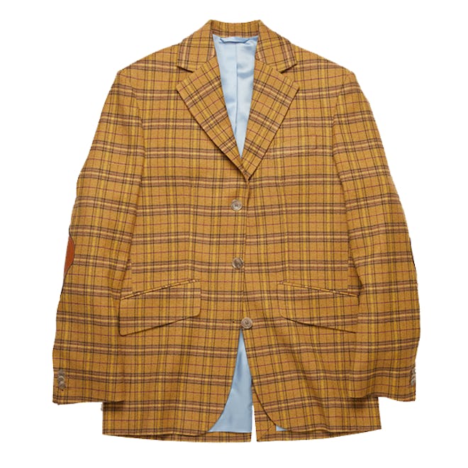Checked Suit Jacket