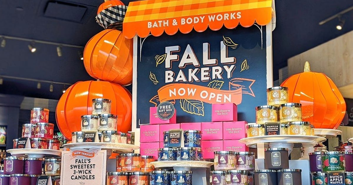 Bath Body Works 2020 Fall Collection Includes 15 New 3 Wick