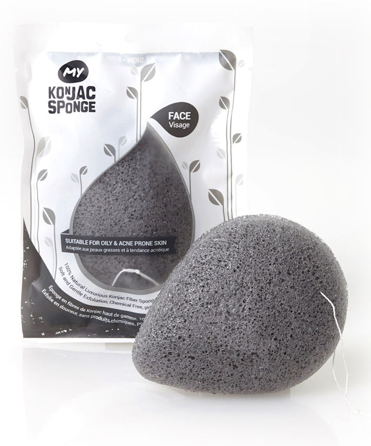 MY Konjac Sponge with Activated Bamboo Charcoal