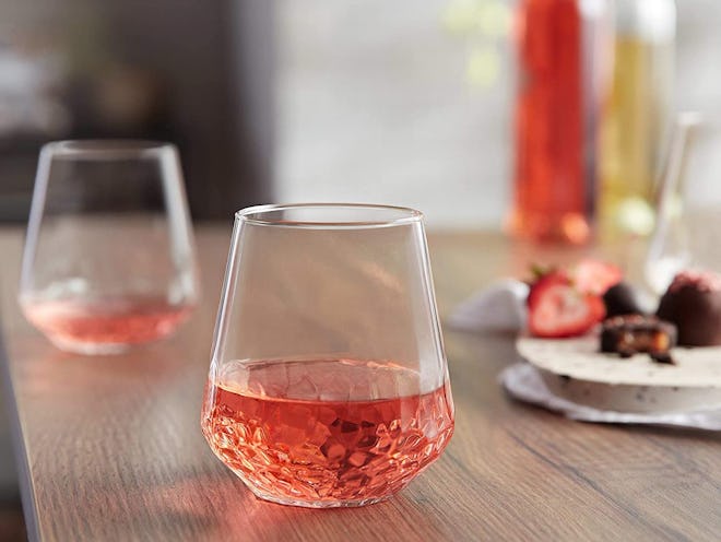 Libbey All-Purpose Stemless Wine Glasses (Set of 8)