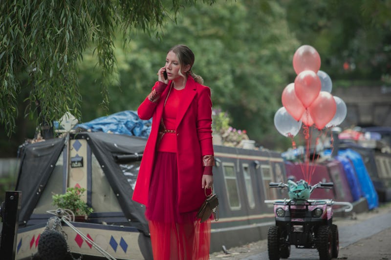 Katherine Ryan as Katherine in episode 1 of The Duchess on Netflix